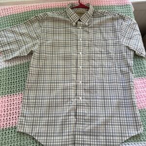 Turnbury Easy Care Cotton Button Down Shirt Men’s Large Shirt Sleeve